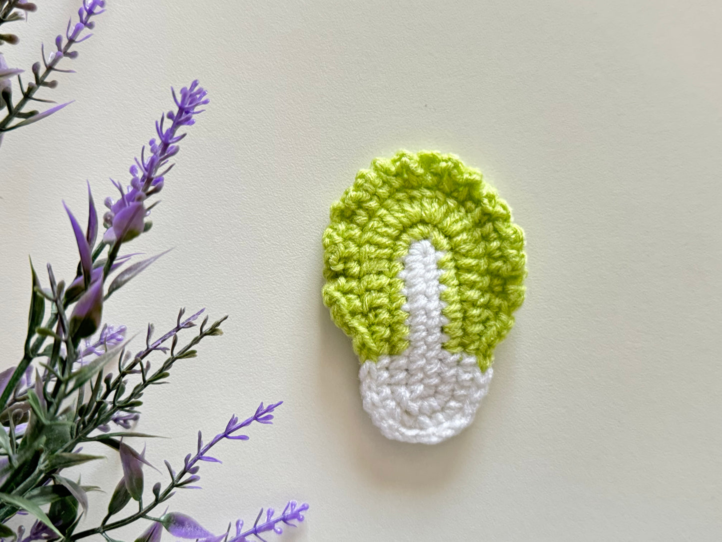 Garden Crochet Hair Clip