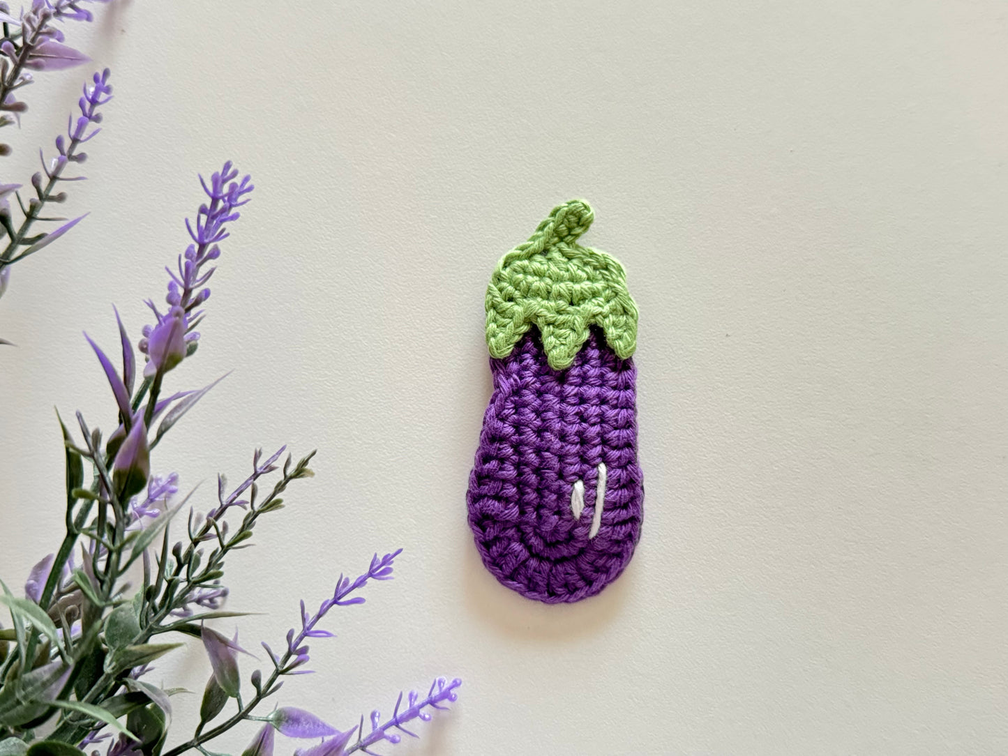 Garden Crochet Hair Clip