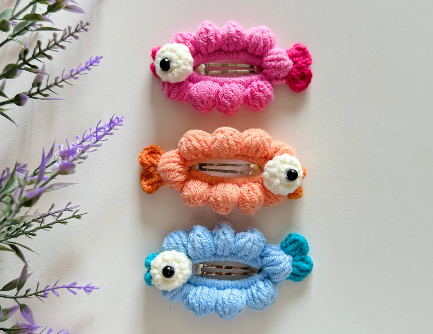 Betta Crochet Hair Clip