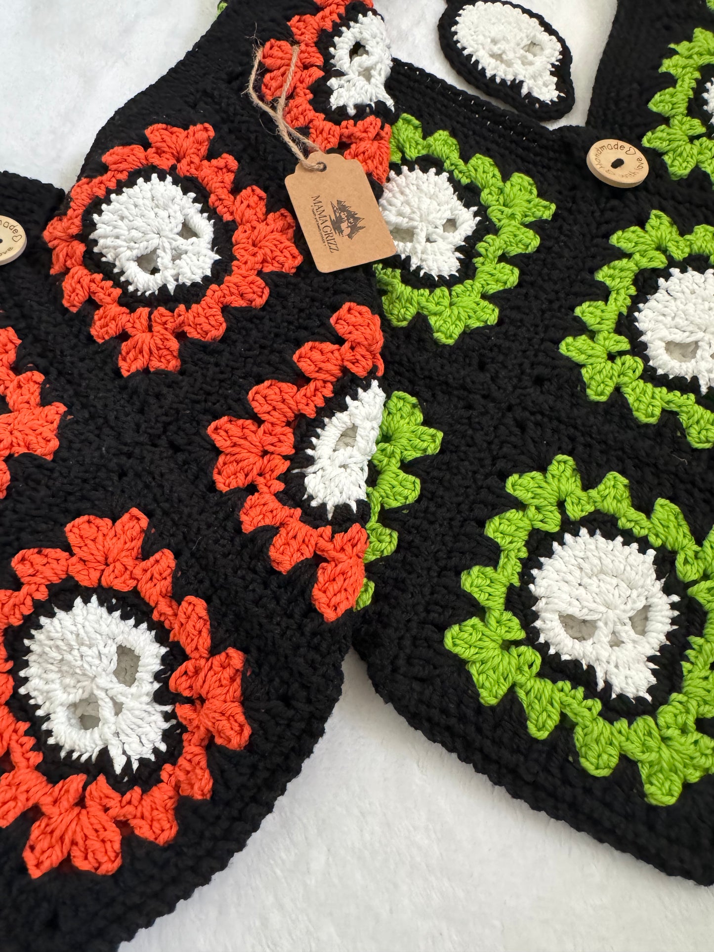 Skull Crochet Bag