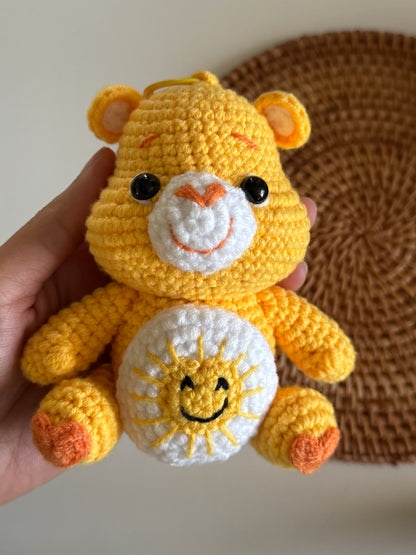 Care Bears Crochet Keychain and Decor