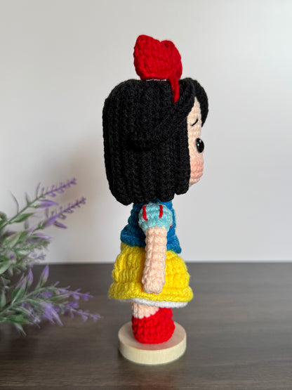 Snow White Princess Crochet Doll