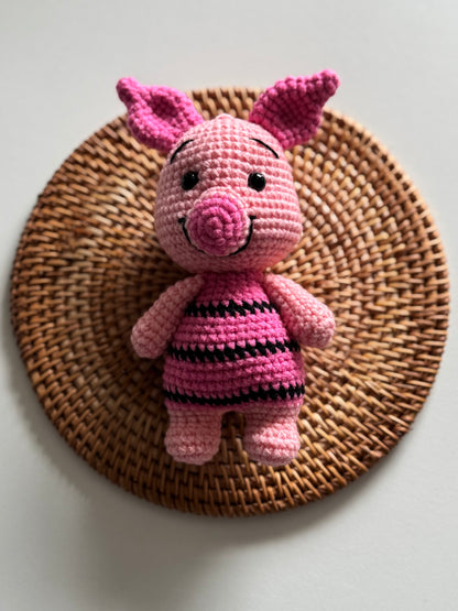 Winnie The Pooh CroChet Keychain or Plushie