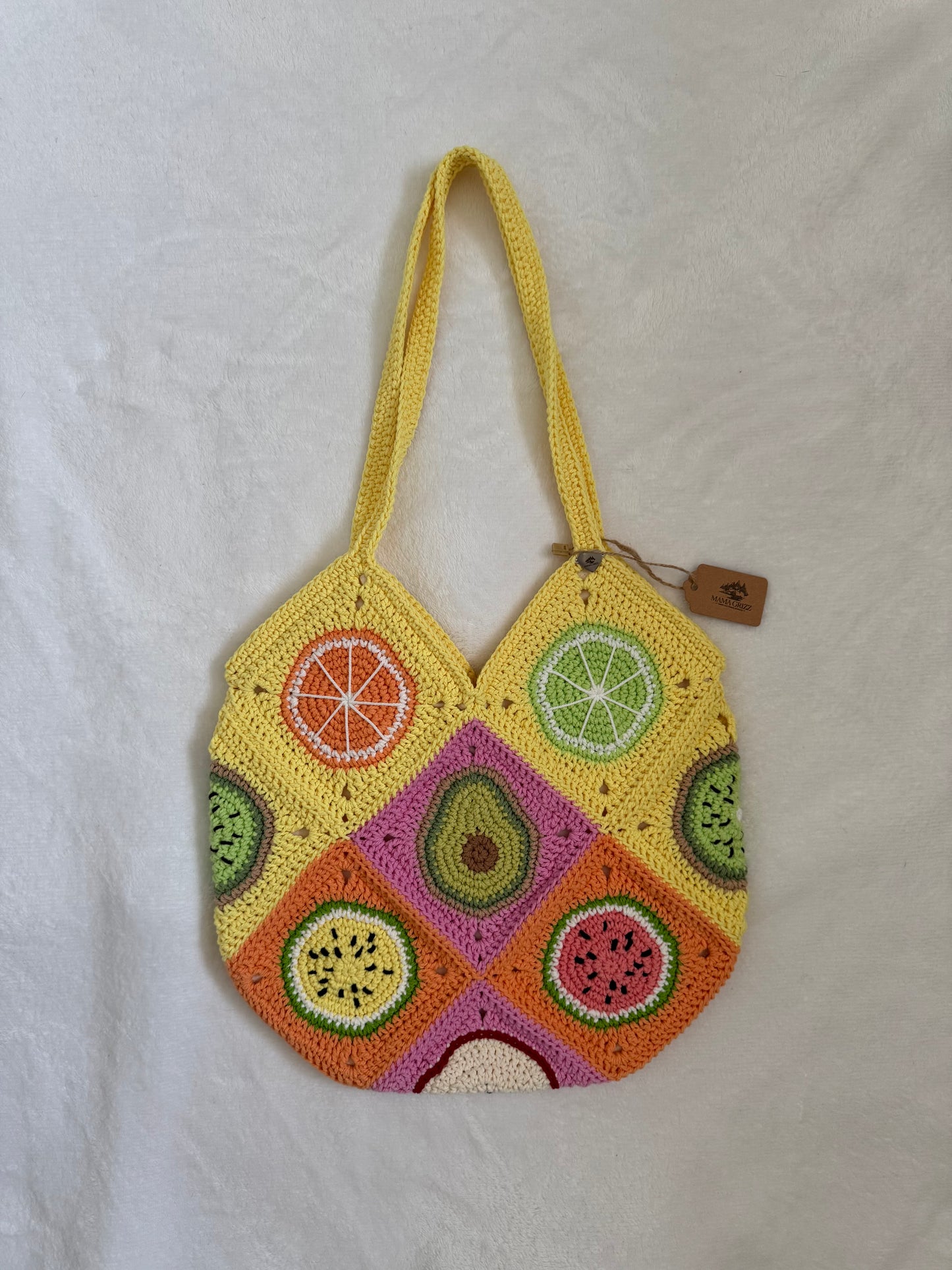 Mix Fruits Crochet Bag
