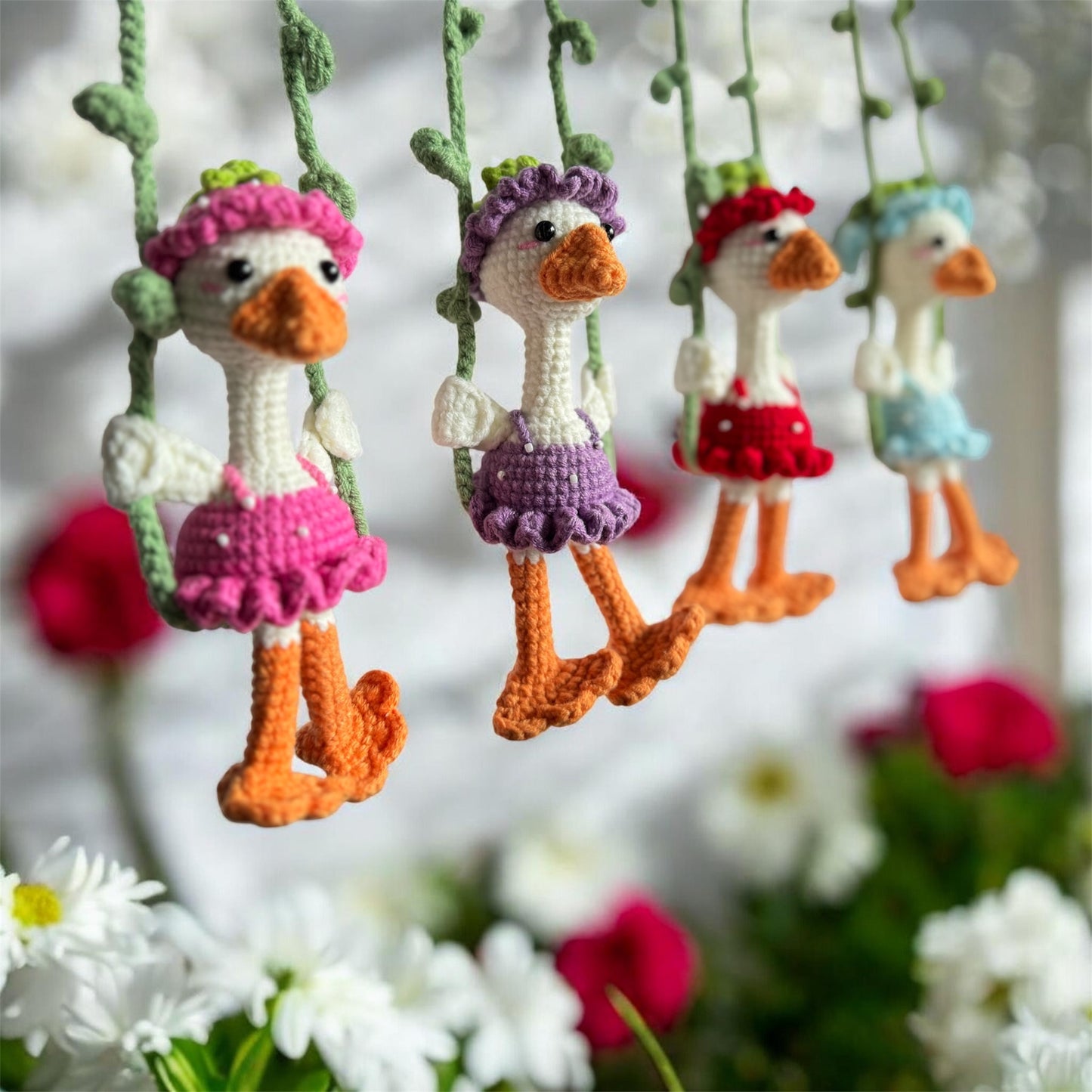 Goose Hanging Crochet | Goose Lover