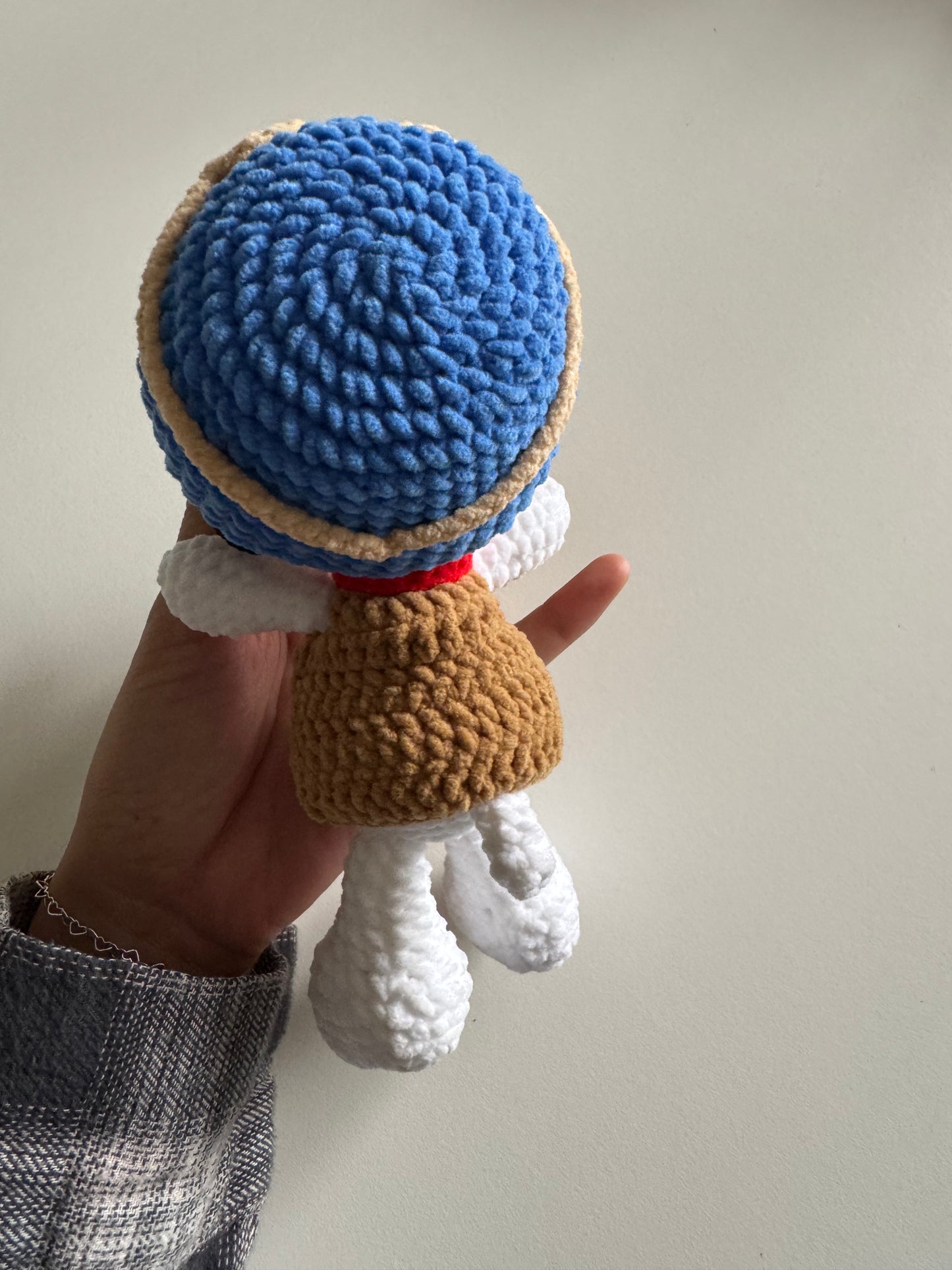 Pilot Snoopy Crochet Plushie