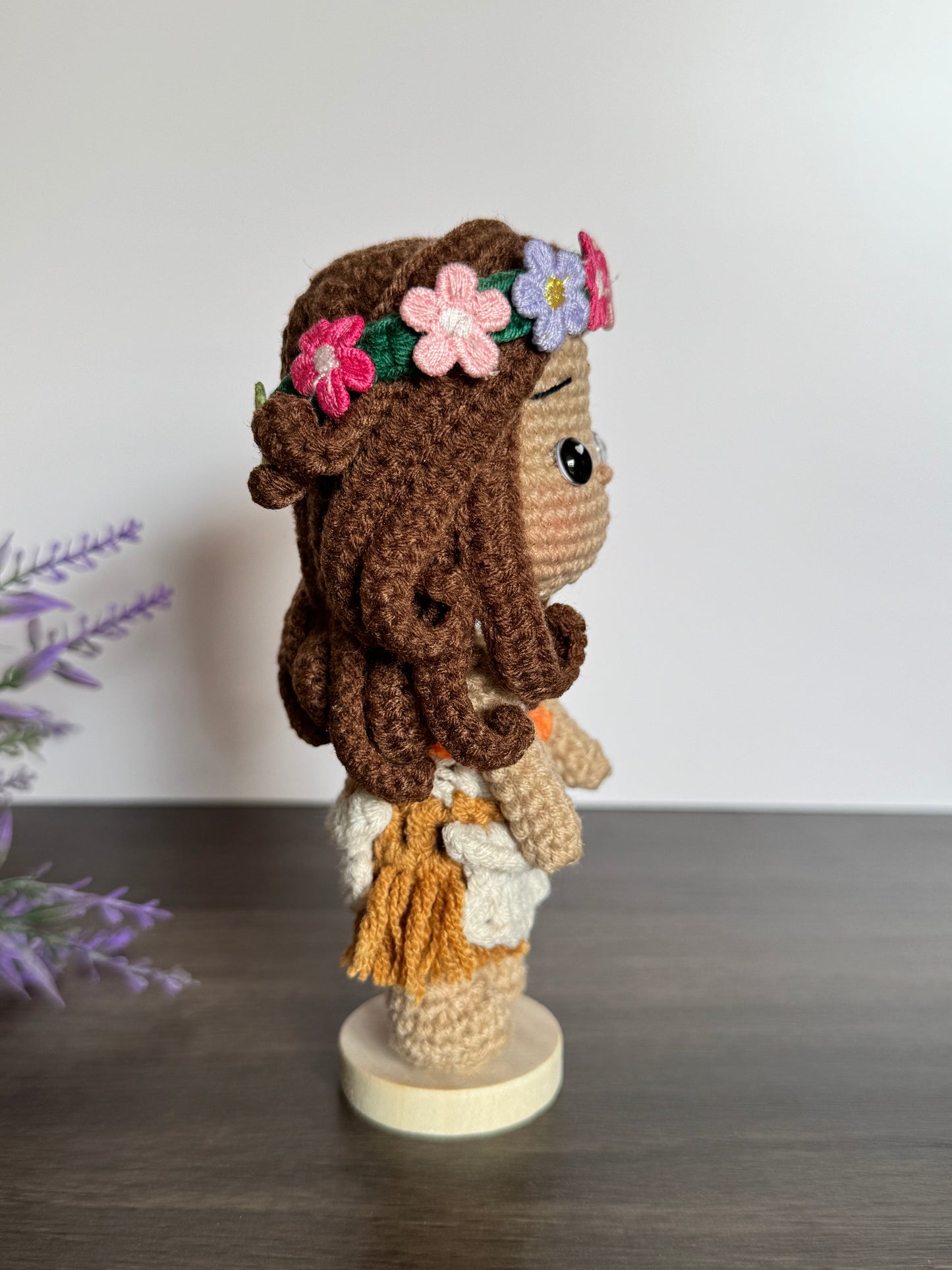 Moana Princess Crochet Doll