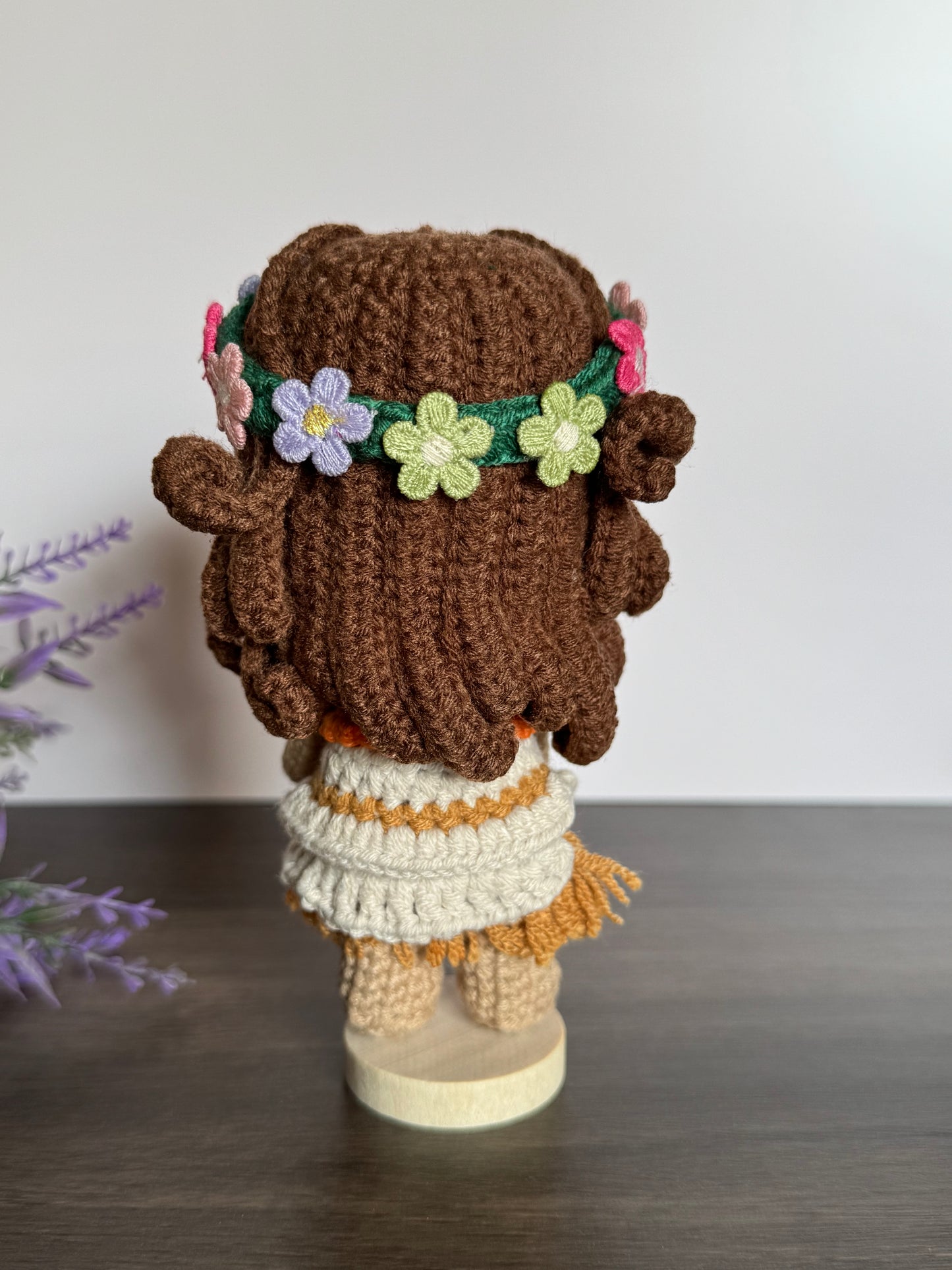 Moana Princess Crochet Doll