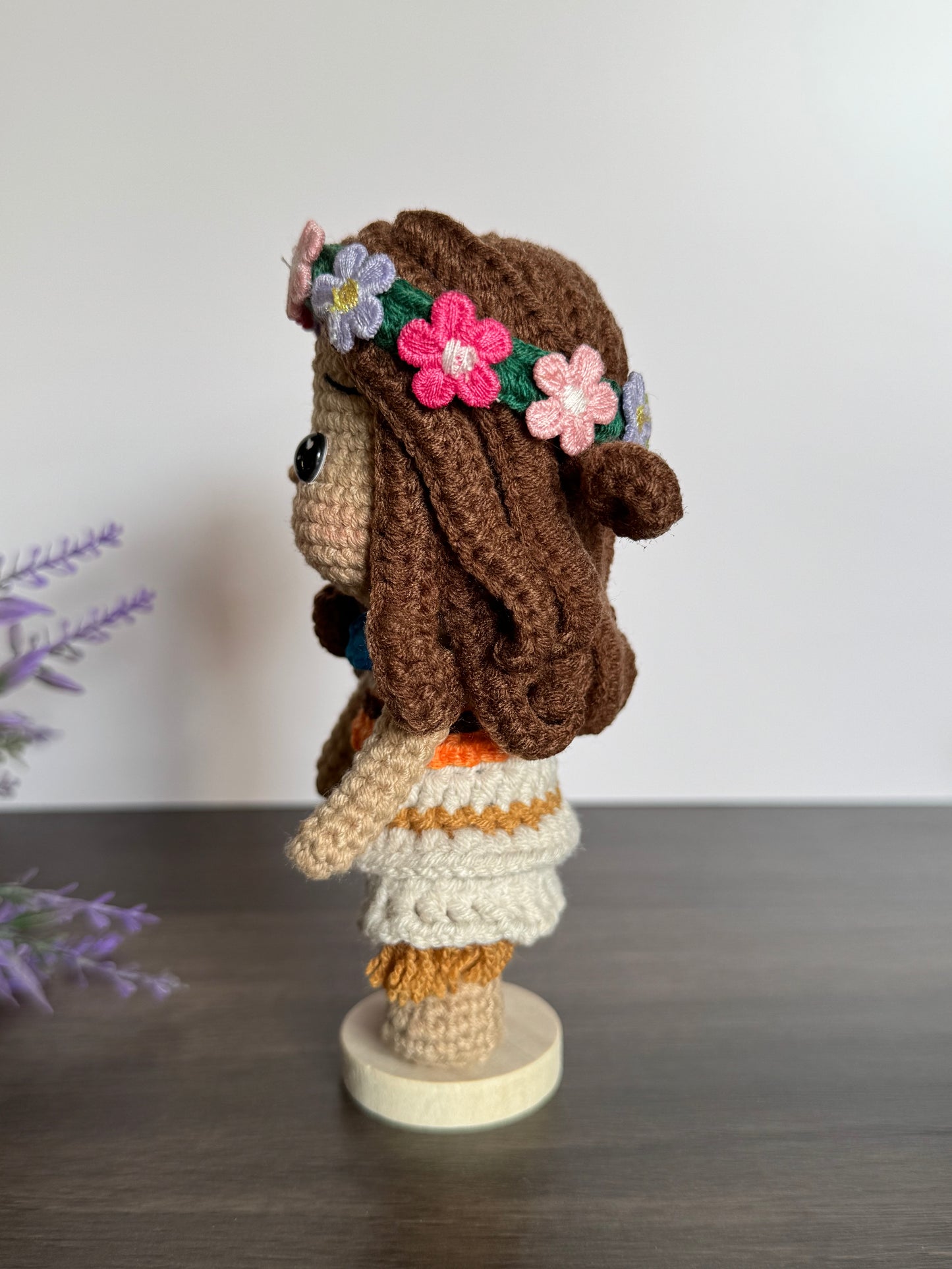 Moana Princess Crochet Doll