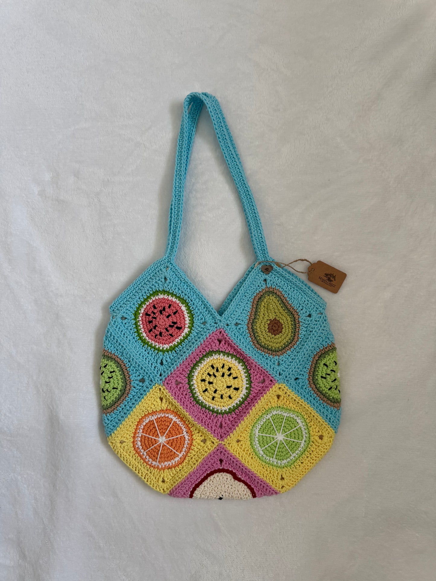 Mix Fruits Crochet Bag