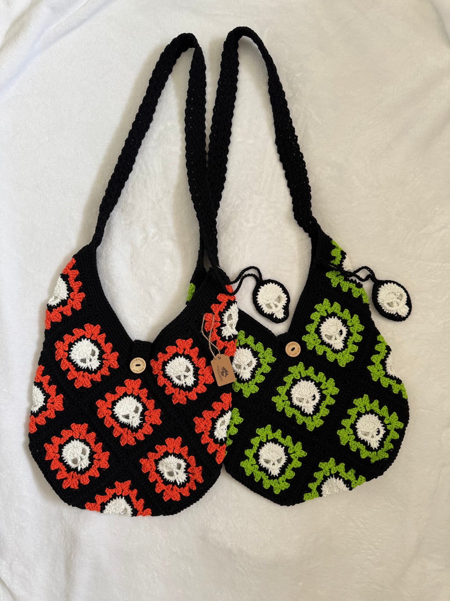 Skull Crochet Bag