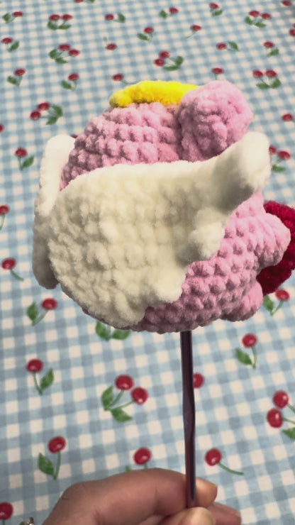 Adorable Pig Crochet Keychain | Adorable Piglet  Keychain | Beautiful Crochet Keychain | Gift For Her | Cupid Crochet Decor
