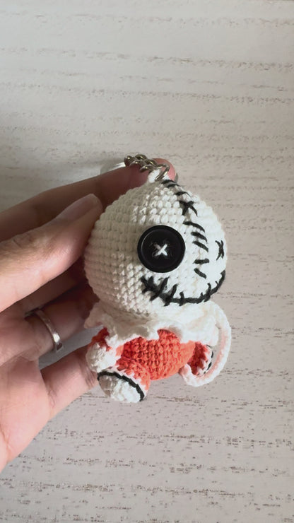 Little Sam Crochet Keychain